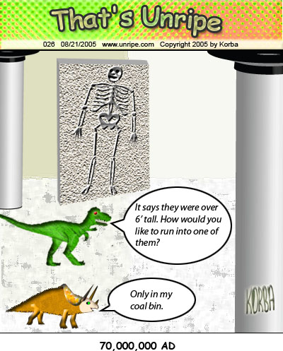 cartoon 26, 70,000,000 AD